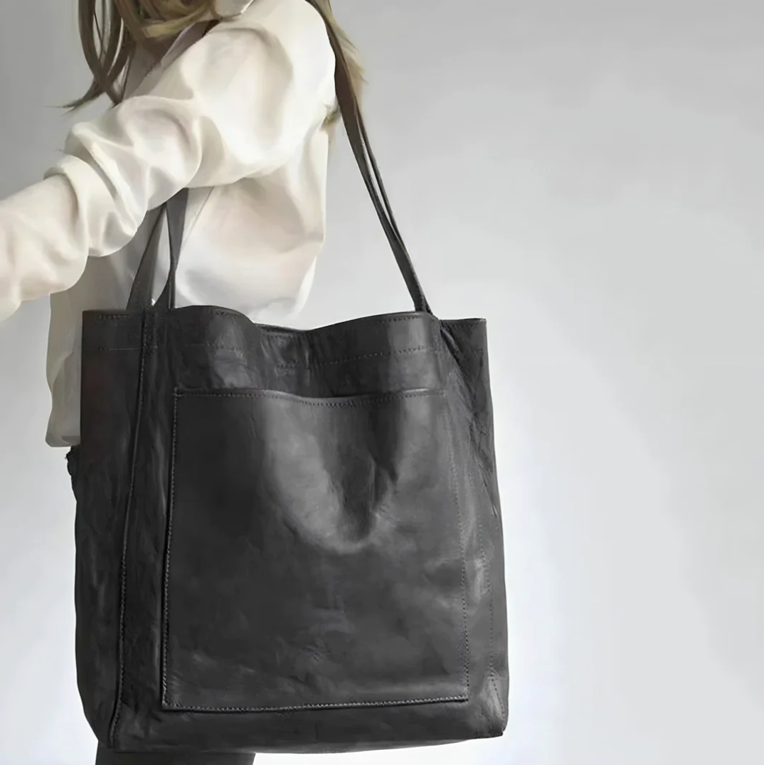 Bolsa de Cuero Elegante Hecha a Mano