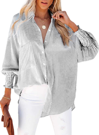 Jillian | Camisa a rayas elegante