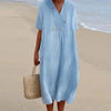 Emeri | Vestido midi de corte relajado