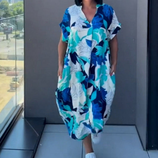 Vestido Bohemio Casual Largo Elwira