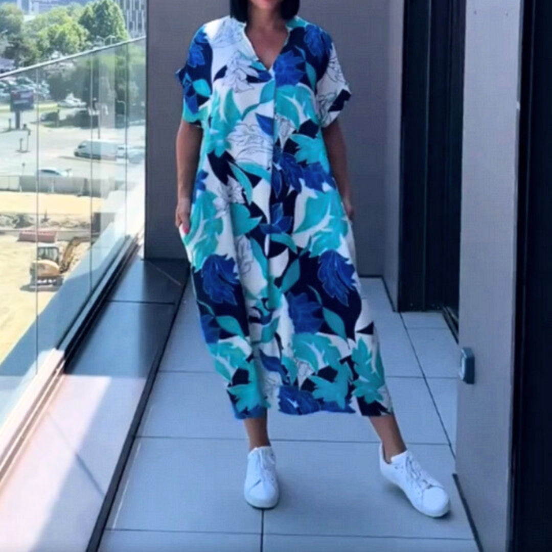 Vestido Bohemio Casual Largo Elwira