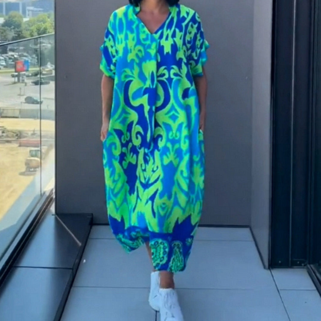 Vestido Bohemio Casual Largo Elwira