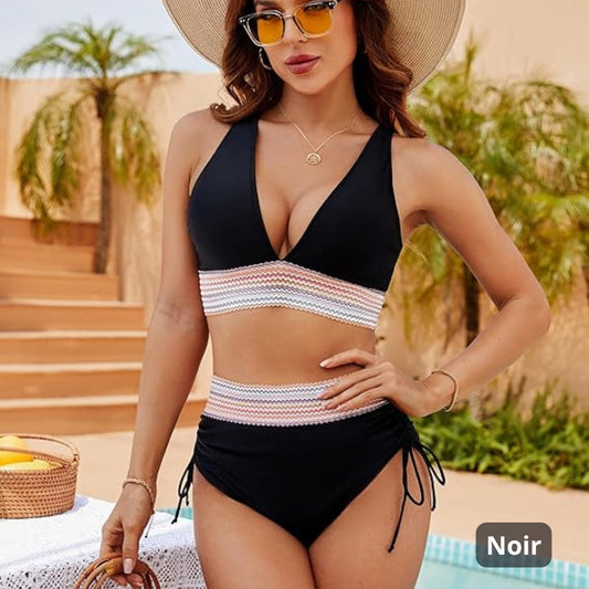 Brigitte High-Waisted Bikini