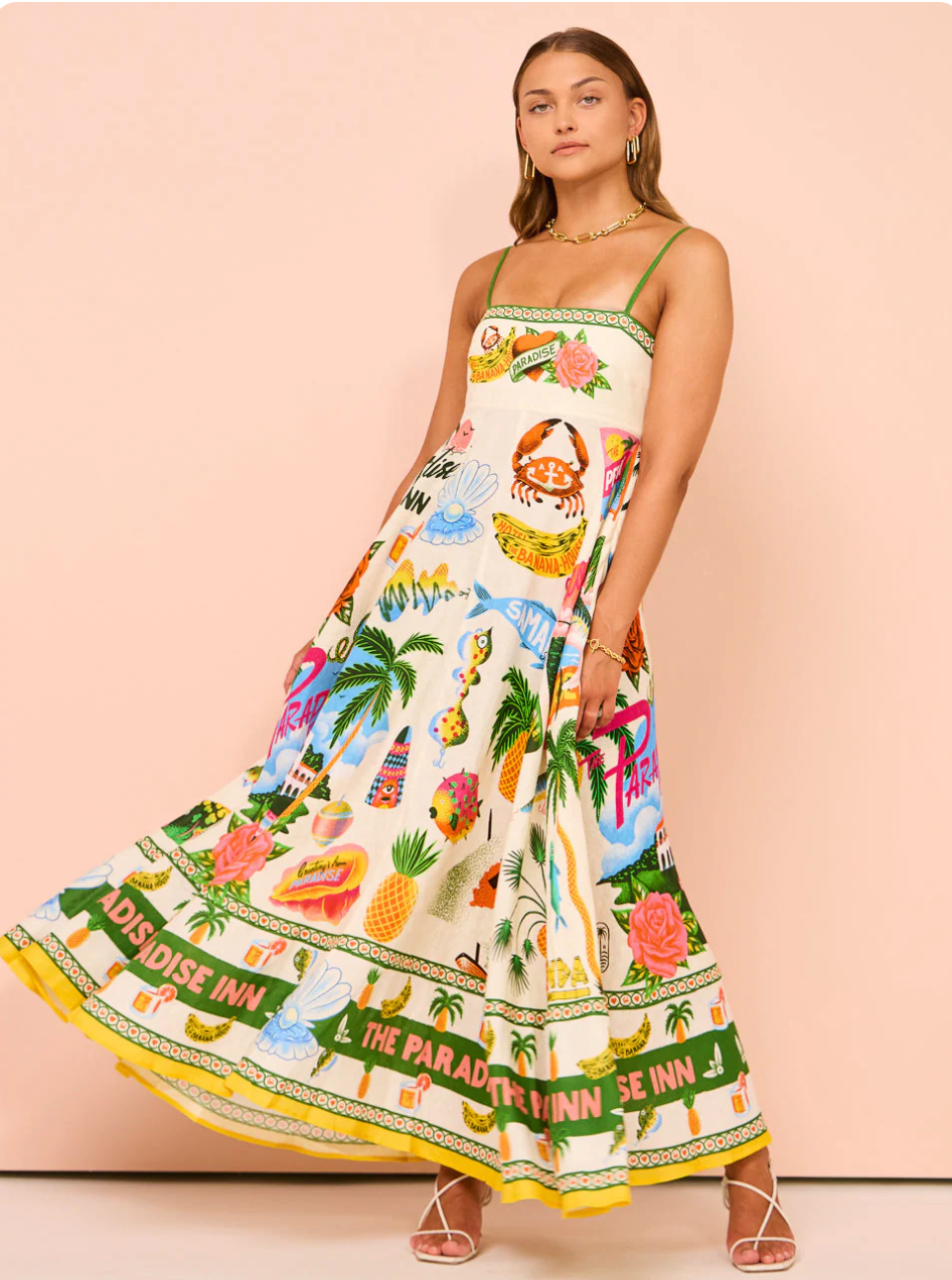 Vestido de sol Livia Paradise