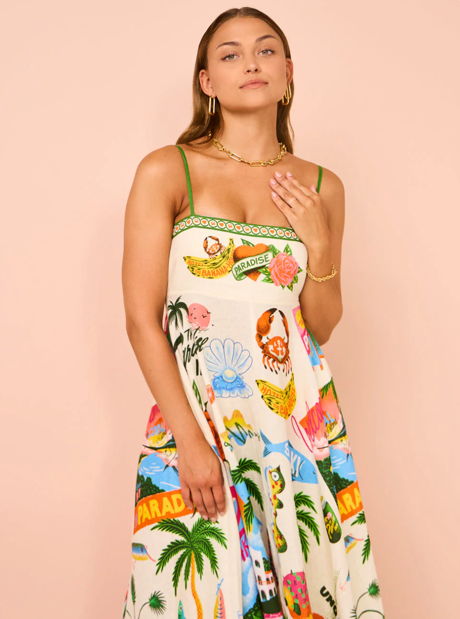 Vestido de sol Livia Paradise