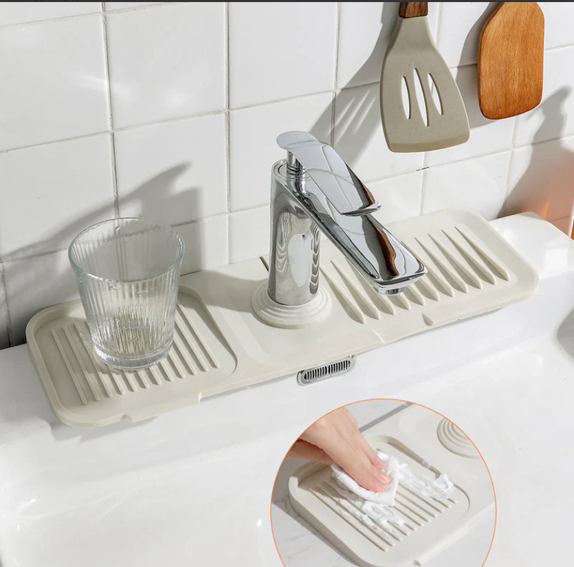 DryEase™ Tapete de Secado de Silicona: Secado Rápido y Seguro