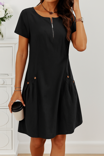 Shirley | Vestido de manga corta