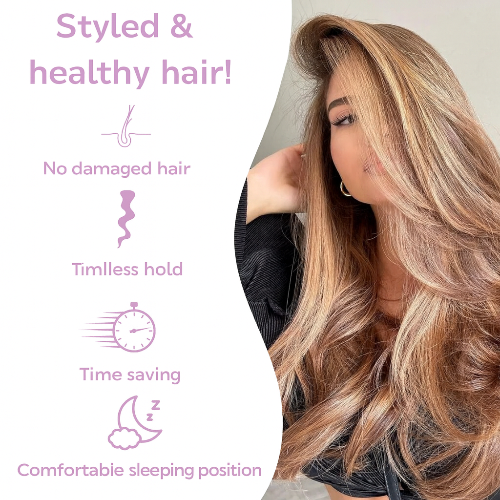 SilkCurl Heatless - Wake Up to Gorgeous Curls Without Heat Damage