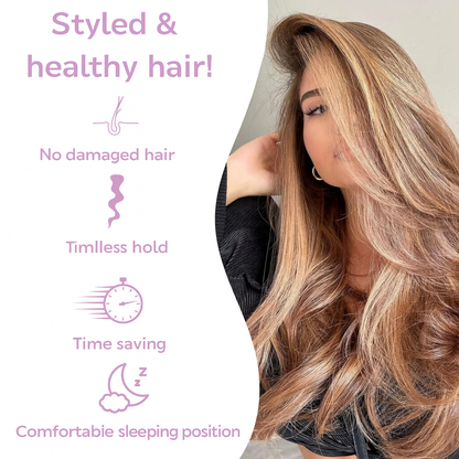 SilkCurl Heatless - Wake Up to Gorgeous Curls Without Heat Damage