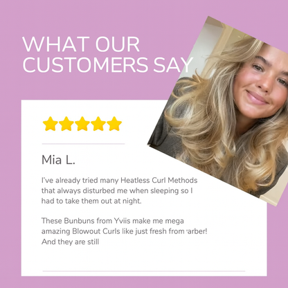 SilkCurl Heatless - Wake Up to Gorgeous Curls Without Heat Damage