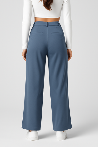 ALDEN™ - Elegantes pantalones de cintura alta