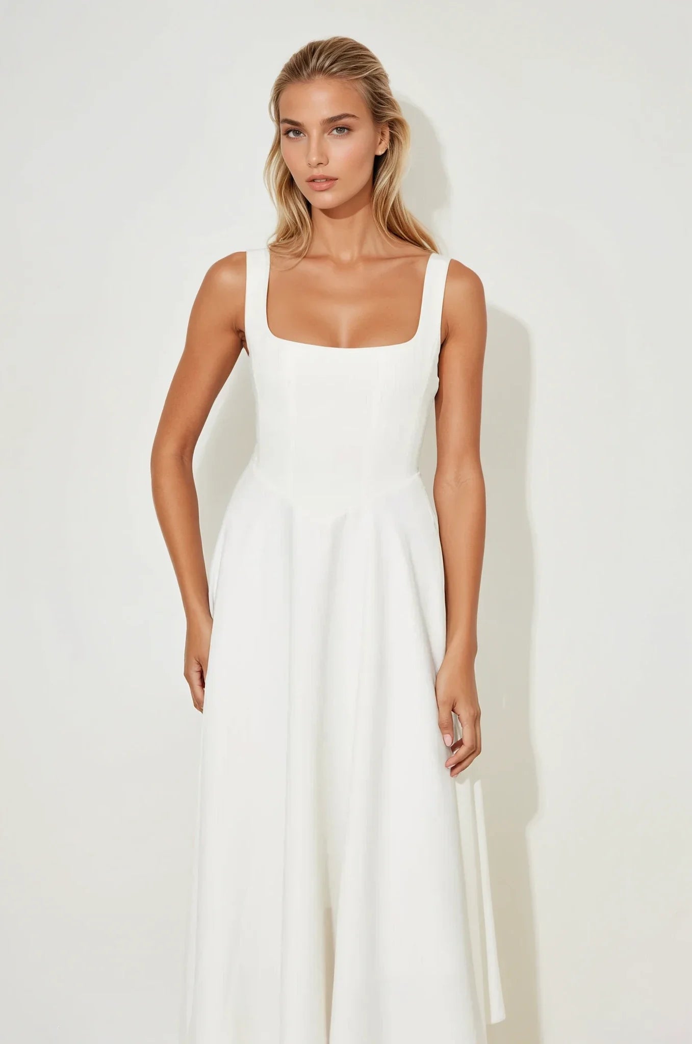 Vestido Midi Sofisticado Sofia