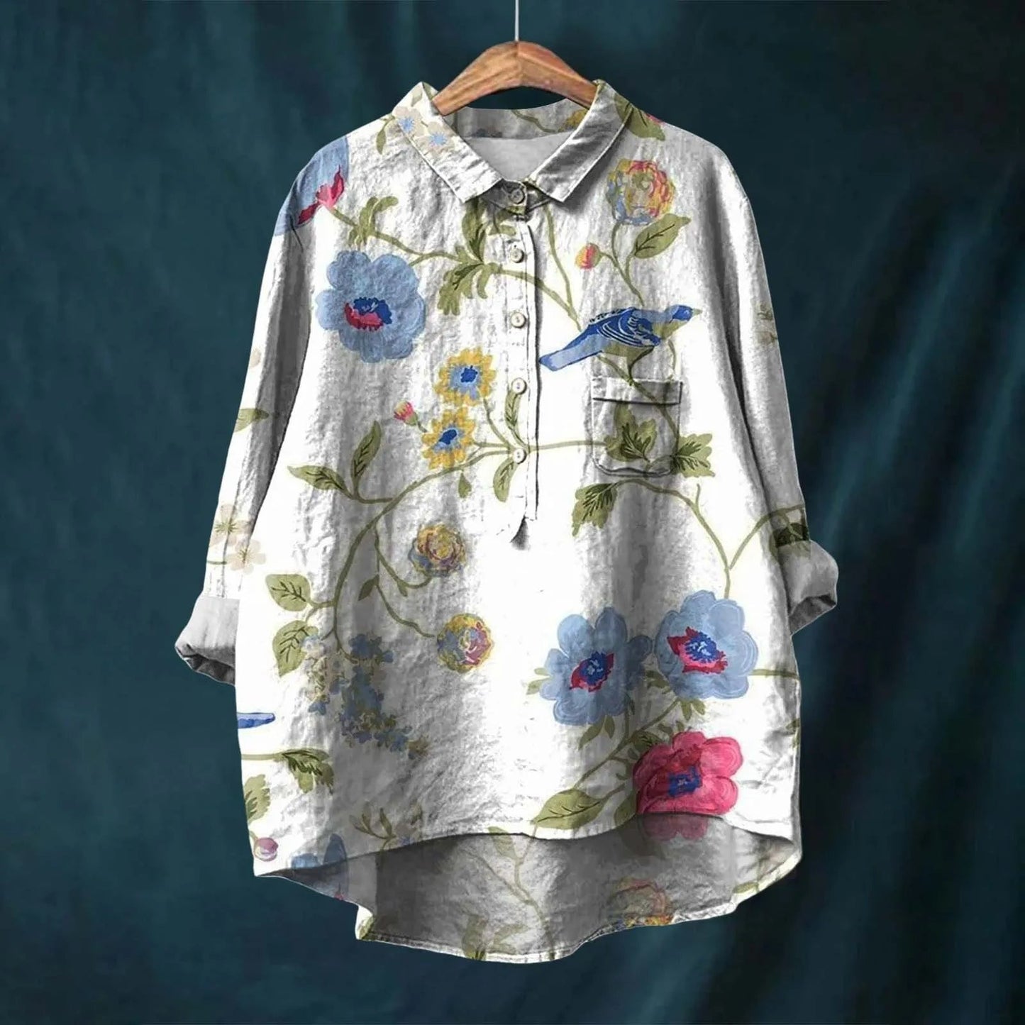 Lizze | Printed Floral Blouse