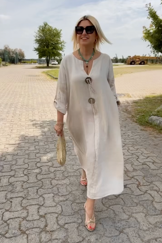 Bess - Vestido Túnica Relajado a la Moda