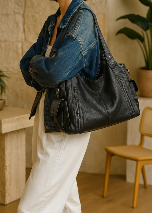 ANGE™ - Bolso de cuero elegante
