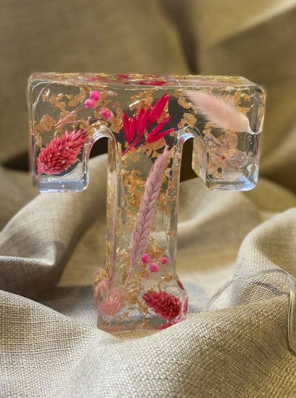 Lámpara Nocturna Floral Hecha a Mano para un Ambiente Soñador