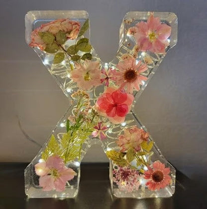 Lámpara Nocturna Floral Hecha a Mano para un Ambiente Soñador