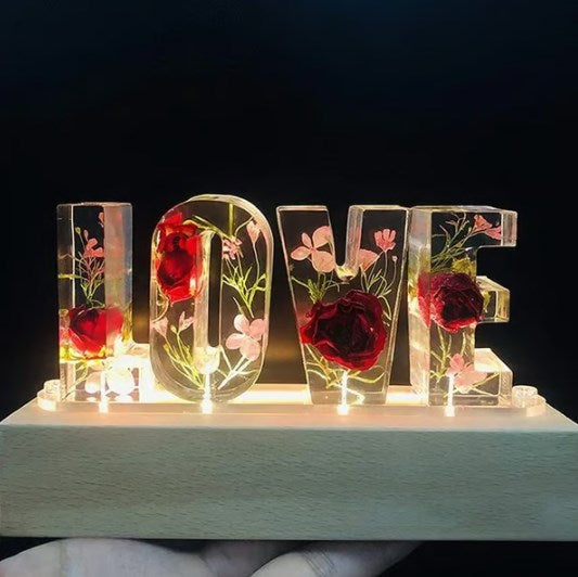 Lámpara Nocturna Floral Hecha a Mano para un Ambiente Soñador