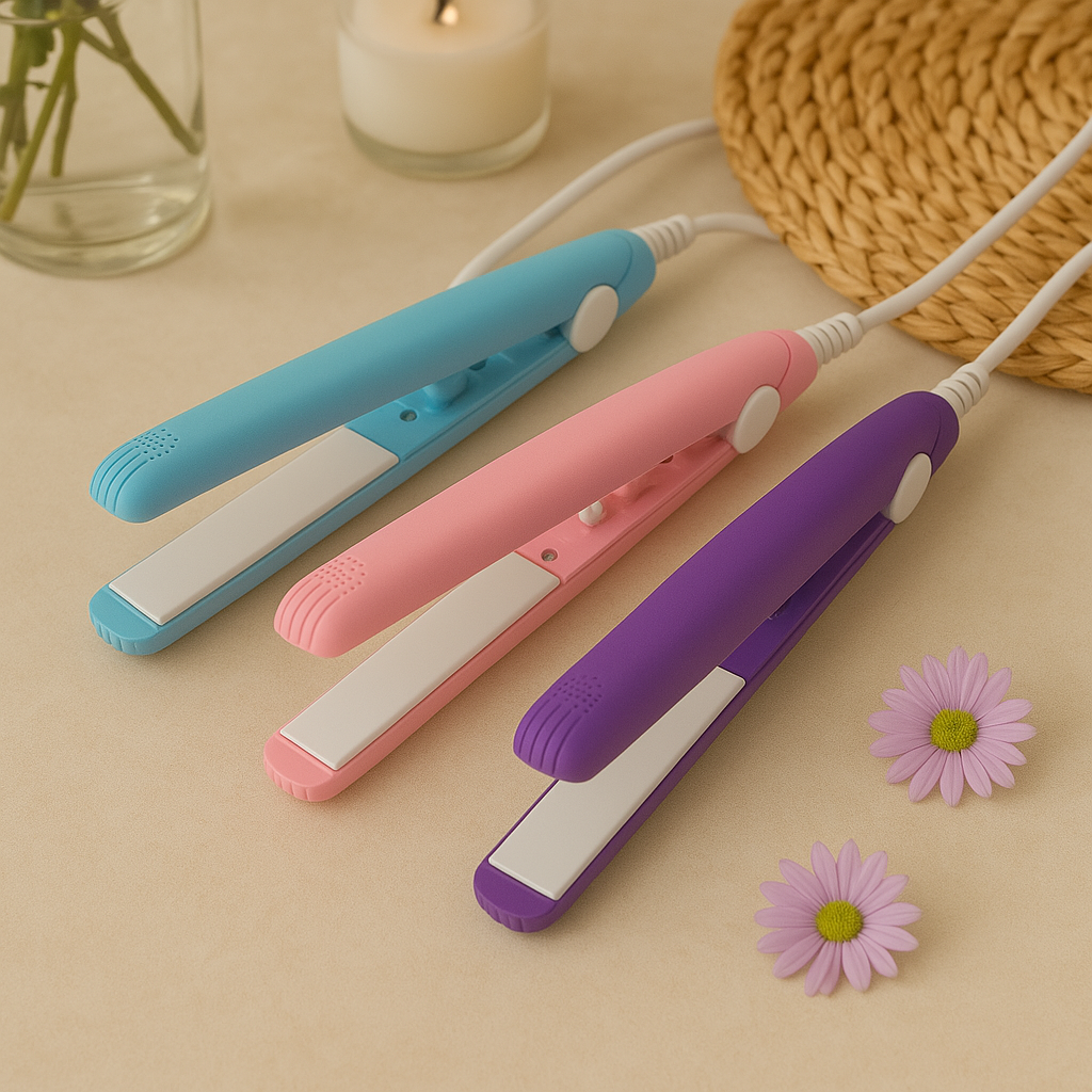 Twirly™ - Mini plancha rizadora y alisadora de cabello