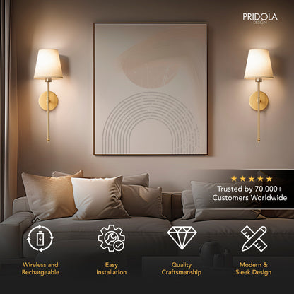 LuxeGlow Sconce - Transform Any Room Into a Designer Showpiece in Minutes