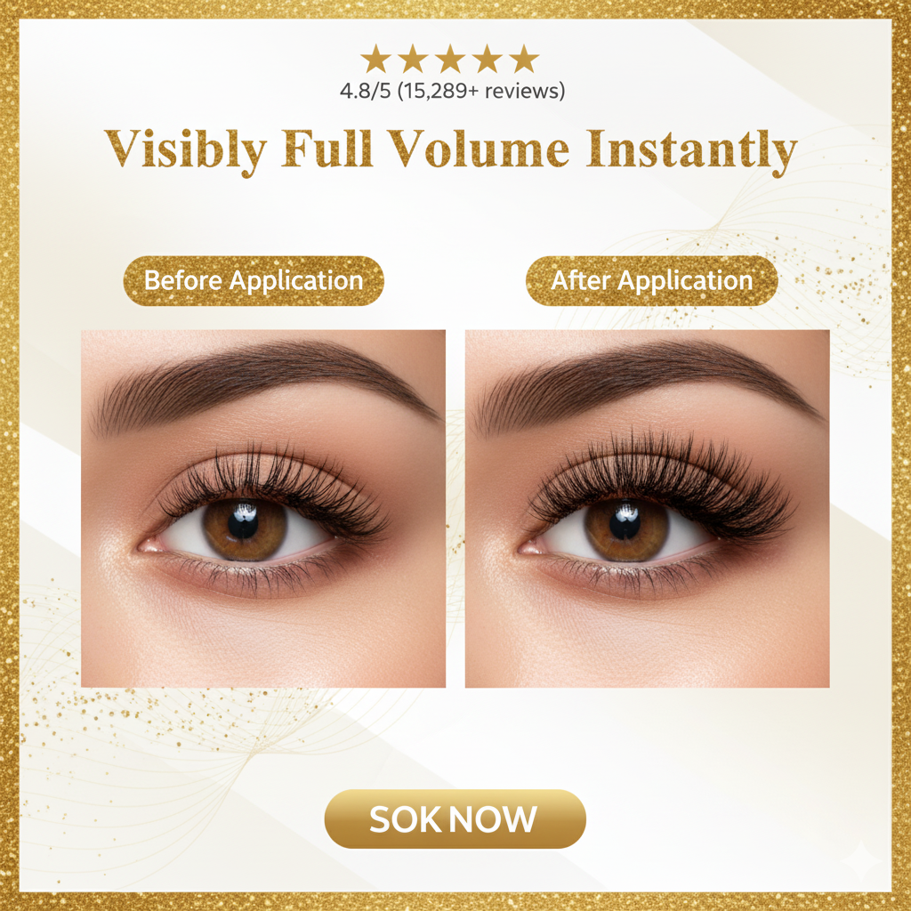 Oak&Harper | Waterproof & Reusable Self-adhesive Eyelashes