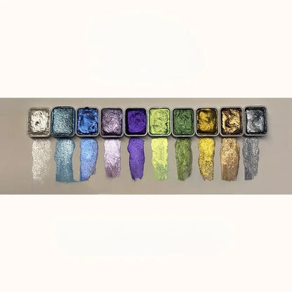Pigmento de perla mineral en polvo Kolorful para arte de acuarela