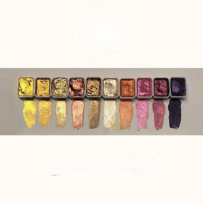 Pigmento de perla mineral en polvo Kolorful para arte de acuarela