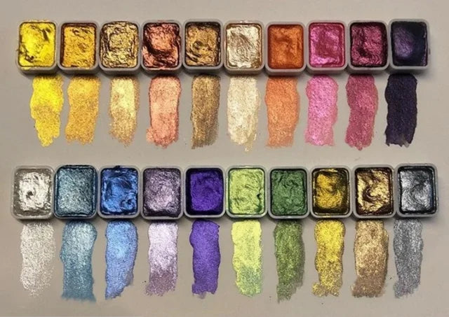 Pigmento de perla mineral en polvo Kolorful para arte de acuarela