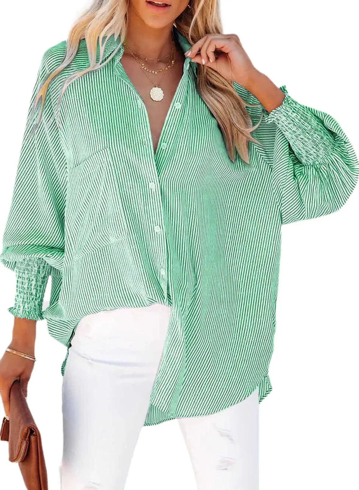 Jillian | Camisa a rayas elegante