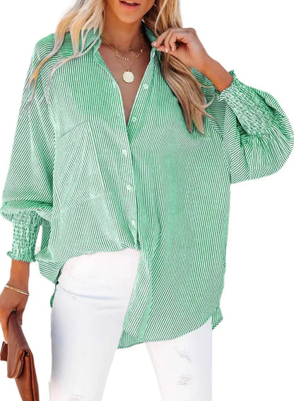 Jillian | Camisa a rayas elegante