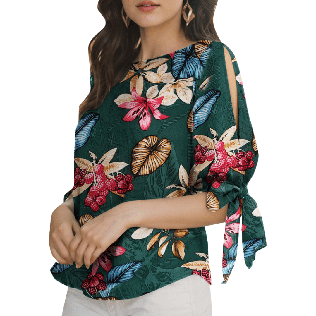Lucy | Blusa floreale chic