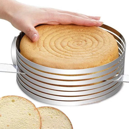 EvenLayer – Adjustable Stainless Steel Cake Slicer