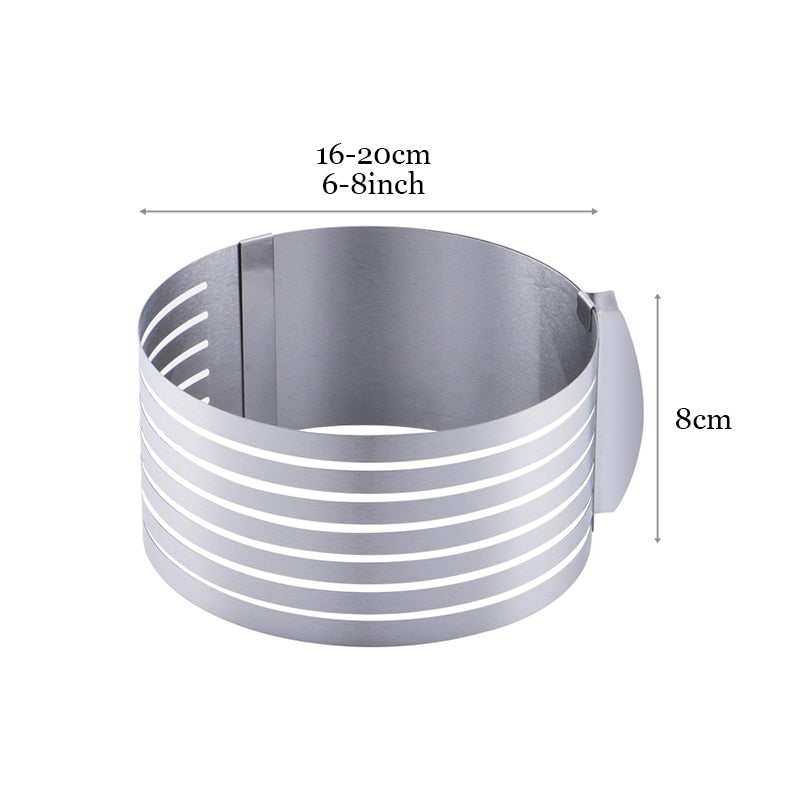 EvenLayer – Adjustable Stainless Steel Cake Slicer