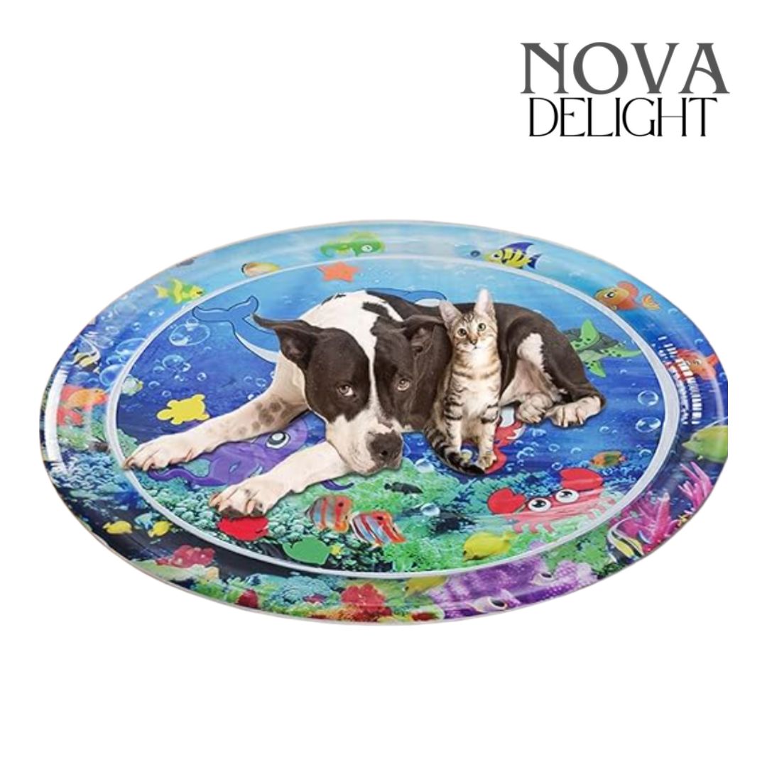Alfombra sensorial | Alfombra de juego acuático atractiva