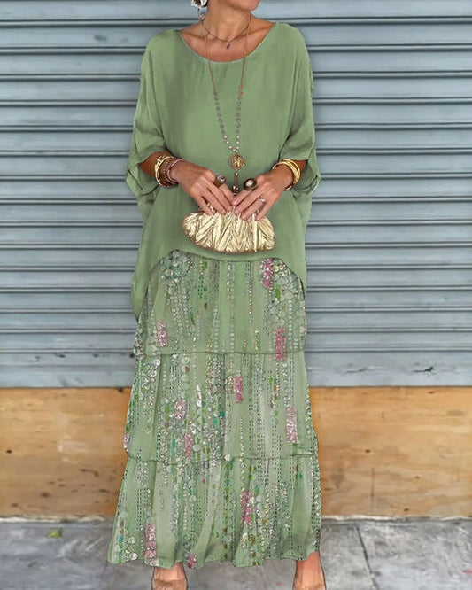 Imee | Vestido de Elegancia Boho en Capas