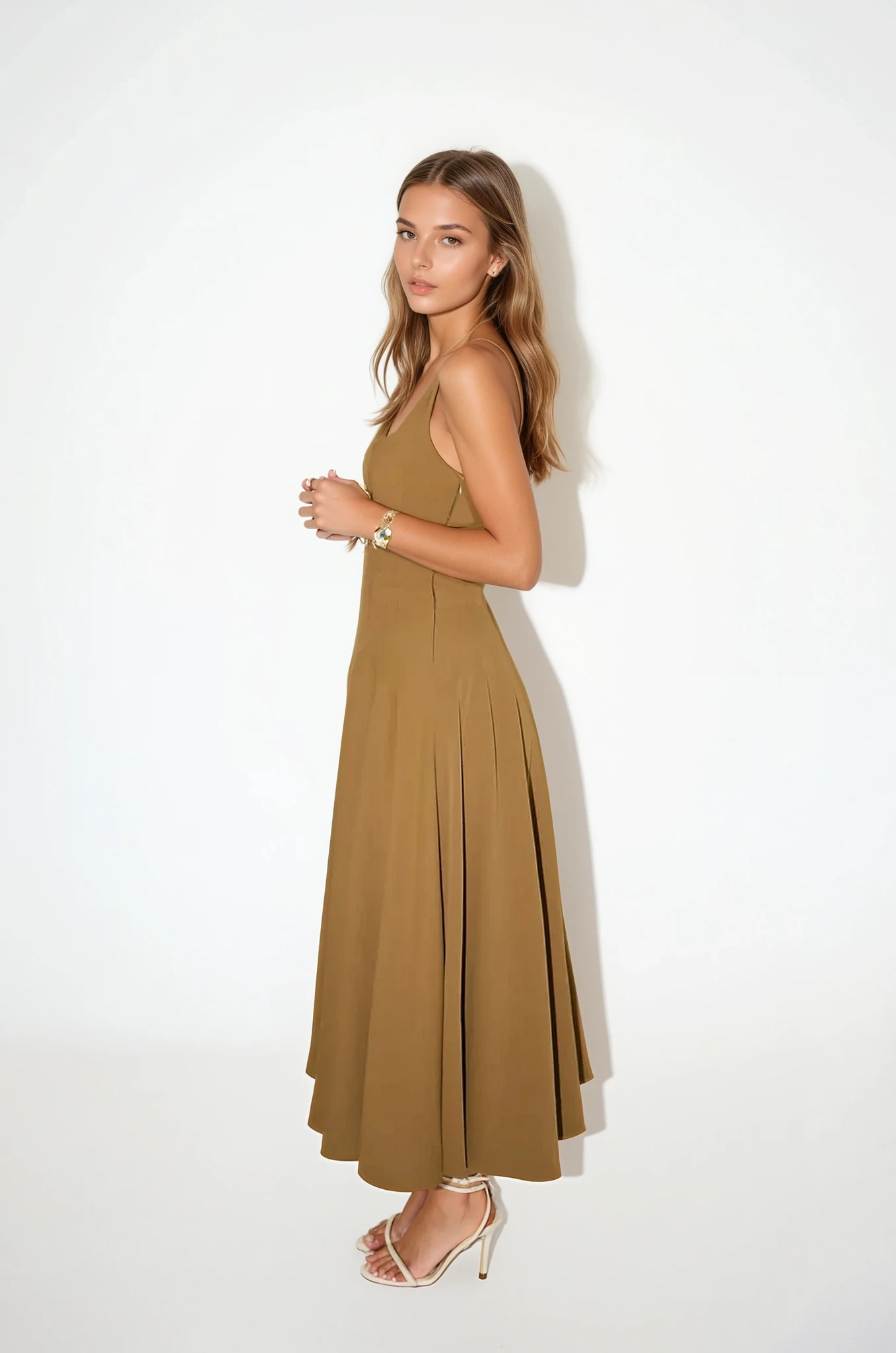 Vestido Midi Sofisticado Sofia