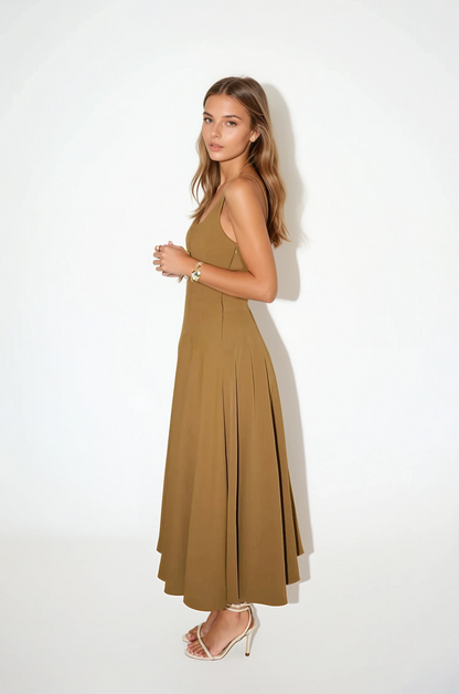 Vestido Midi Sofisticado Sofia