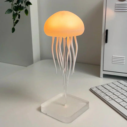 Lámpara LED de ambiente | Luz de medusa realista para dormitorio