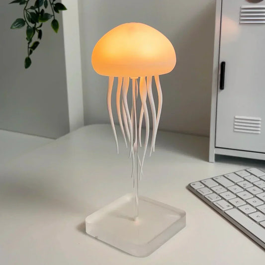 Lámpara LED de ambiente | Luz de medusa realista para dormitorio