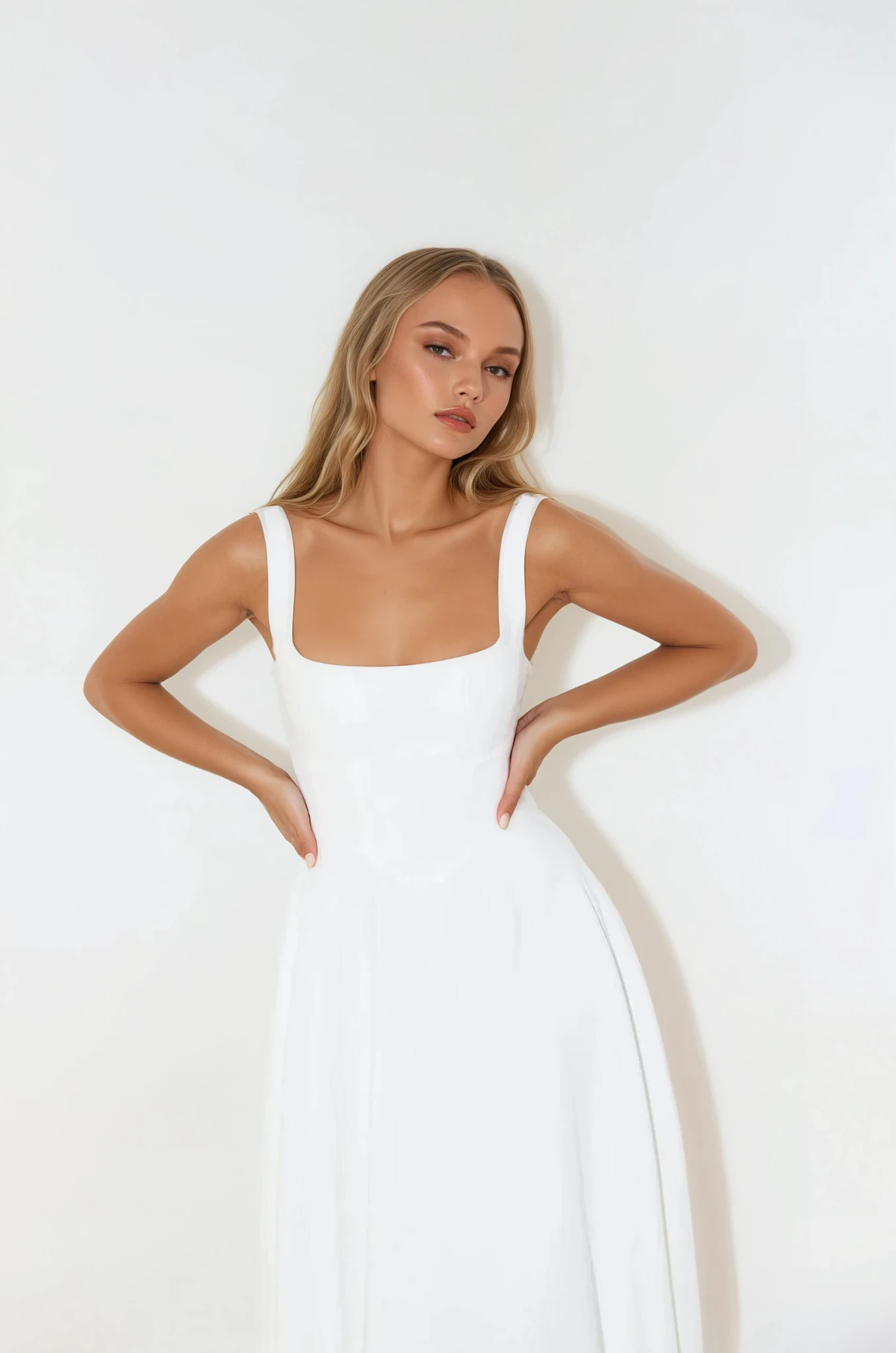 Vestido Midi Sofisticado Sofia