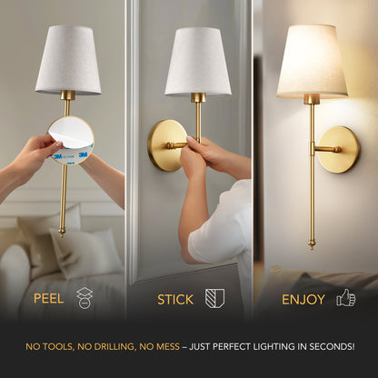 LuxeGlow Sconce - Transform Any Room Into a Designer Showpiece in Minutes