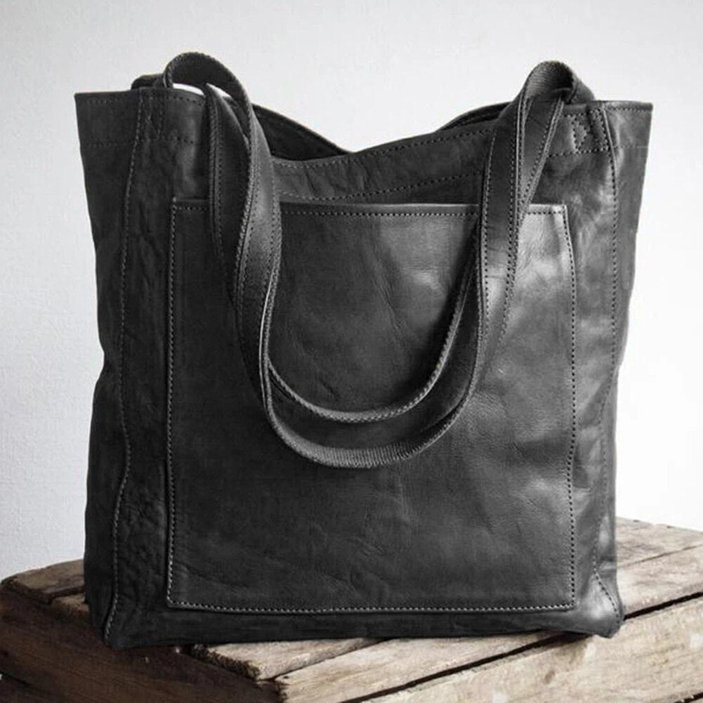 Women's Leather Handbag - Avery