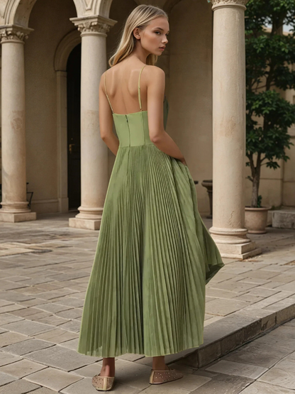 Zoe - Vestido de noche elegante sin mangas con espalda descubierta