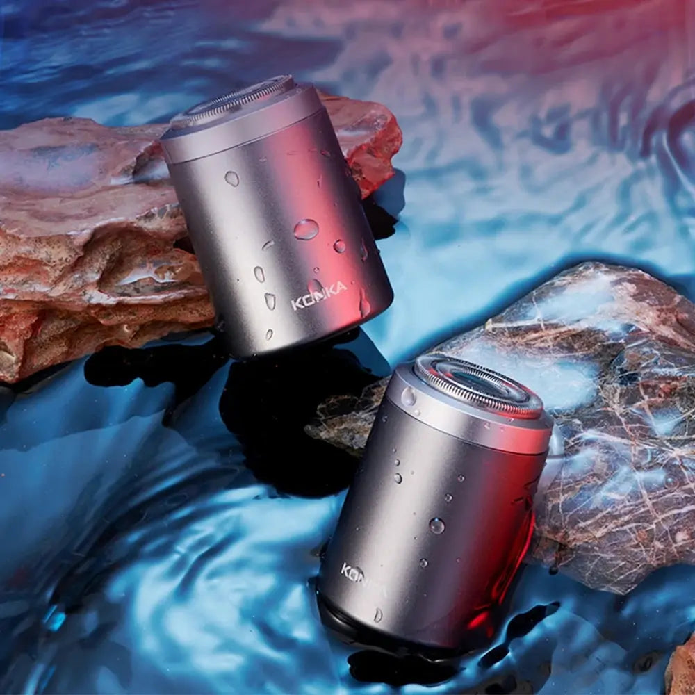 Afeitadora Eléctrica Compacta Impermeable para Viaje