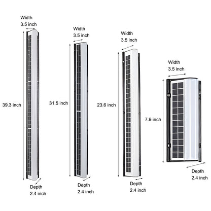 Outdoor Wall Light Modern Solar LED Lamp