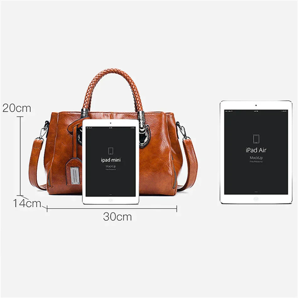 Bolso de Cuero a la Moda - Amory
