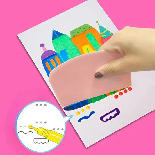 Kit de Arte con Raspador Mágico – Dibuja Imágenes Sin Desorden para Niños Creativos