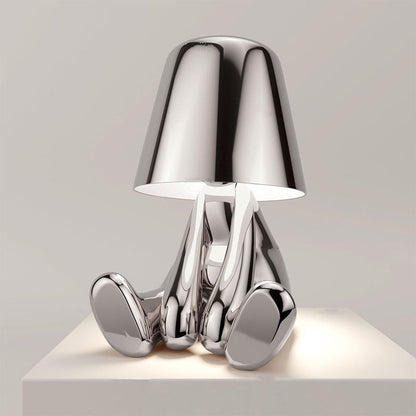Lámpara de mesa moderna luz de acento recargable
