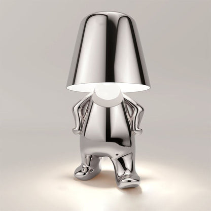 Lámpara de mesa moderna luz de acento recargable