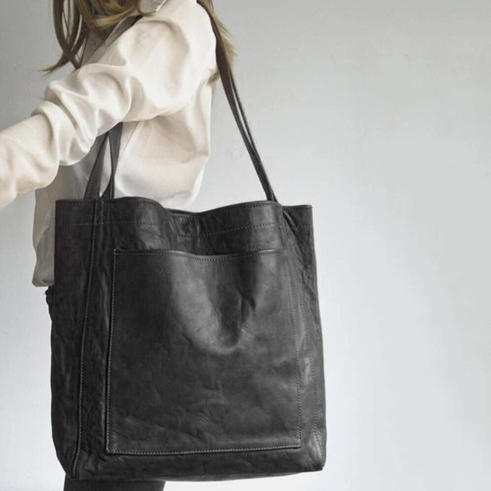 Women's Leather Handbag - Avery